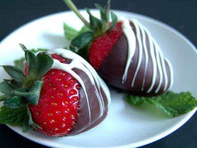 chocolate covered strawberries