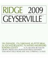 Ridge Zinfandel