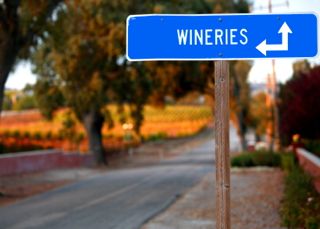 Wineries Sign