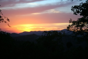 California Wine Tour - Yosemite Sunset